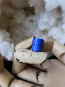 Plug porcelaine lapis 10mm