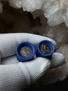 Plugs goldtouch lapis 17 mm